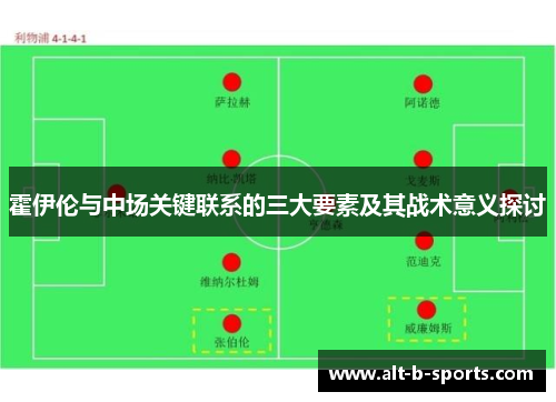 霍伊伦与中场关键联系的三大要素及其战术意义探讨